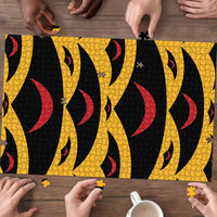 Hawaii Ahu Ula Inspired Puzzle Yellow Version LT05 - Polynesian Pride