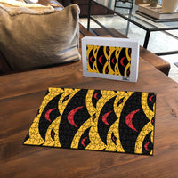 Hawaii Ahu Ula Inspired Puzzle Yellow Version LT05 - Polynesian Pride