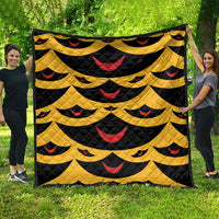 Hawaii Ahu Ula Inspired Quilt Yellow Version LT05 - Polynesian Pride