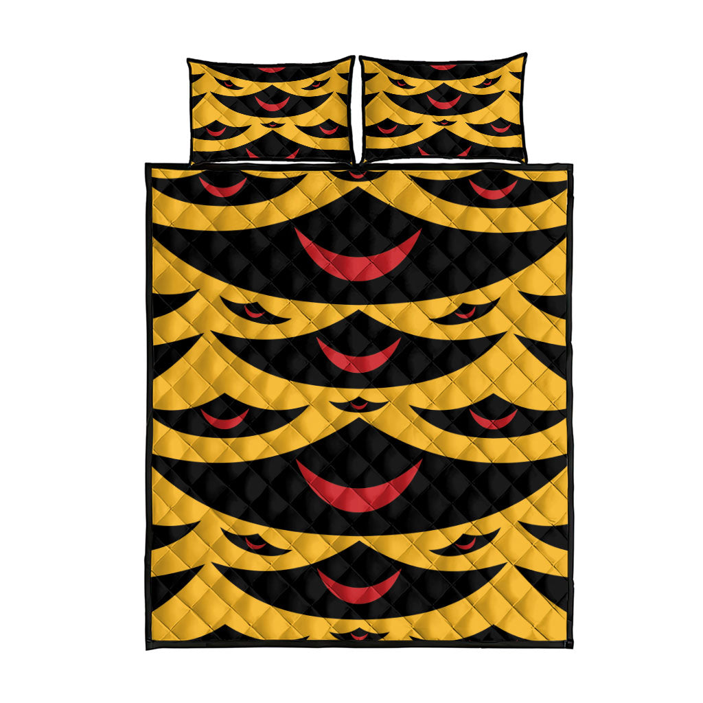Hawaii Ahu Ula Inspired Quilt Bed Set Yellow Version LT05 - Polynesian Pride