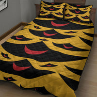Hawaii Ahu Ula Inspired Quilt Bed Set Yellow Version LT05 - Polynesian Pride