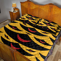 Hawaii Ahu Ula Inspired Quilt Bed Set Yellow Version LT05 - Polynesian Pride