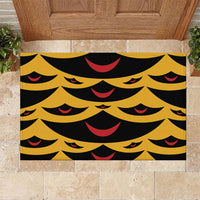 Hawaii Ahu Ula Inspired Rubber Doormat Yellow Version LT05 Yellow - Polynesian Pride