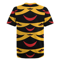 Hawaii Ahu Ula Inspired Rugby Jersey Yellow Version LT05 - Polynesian Pride