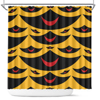 Hawaii Ahu Ula Inspired Shower Curtain Yellow Version LT05 Yellow - Polynesian Pride