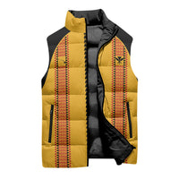 Hawaii Ahu Ula Inspired Sleeveless Puffer Jacket Yellow Version LT05 - Polynesian Pride
