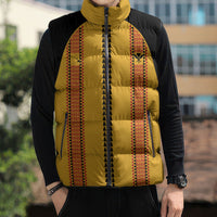 Hawaii Ahu Ula Inspired Sleeveless Puffer Jacket Yellow Version LT05 - Polynesian Pride