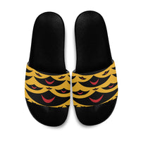 Hawaii Ahu Ula Inspired Slide Sandals Yellow Version LT05 Yellow - Polynesian Pride