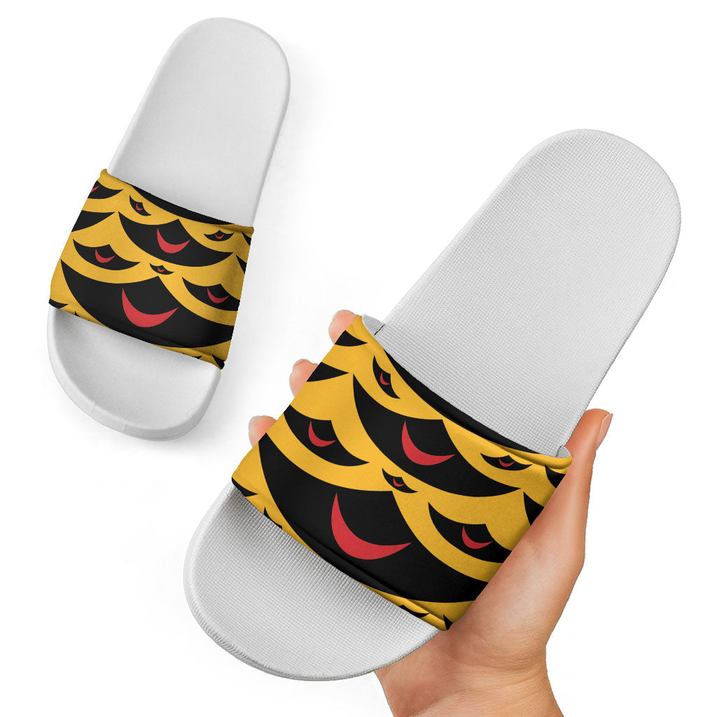 Hawaii Ahu Ula Inspired Slide Sandals Yellow Version LT05 - Polynesian Pride