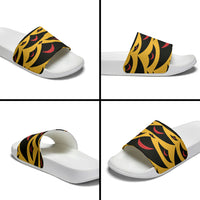Hawaii Ahu Ula Inspired Slide Sandals Yellow Version LT05 - Polynesian Pride
