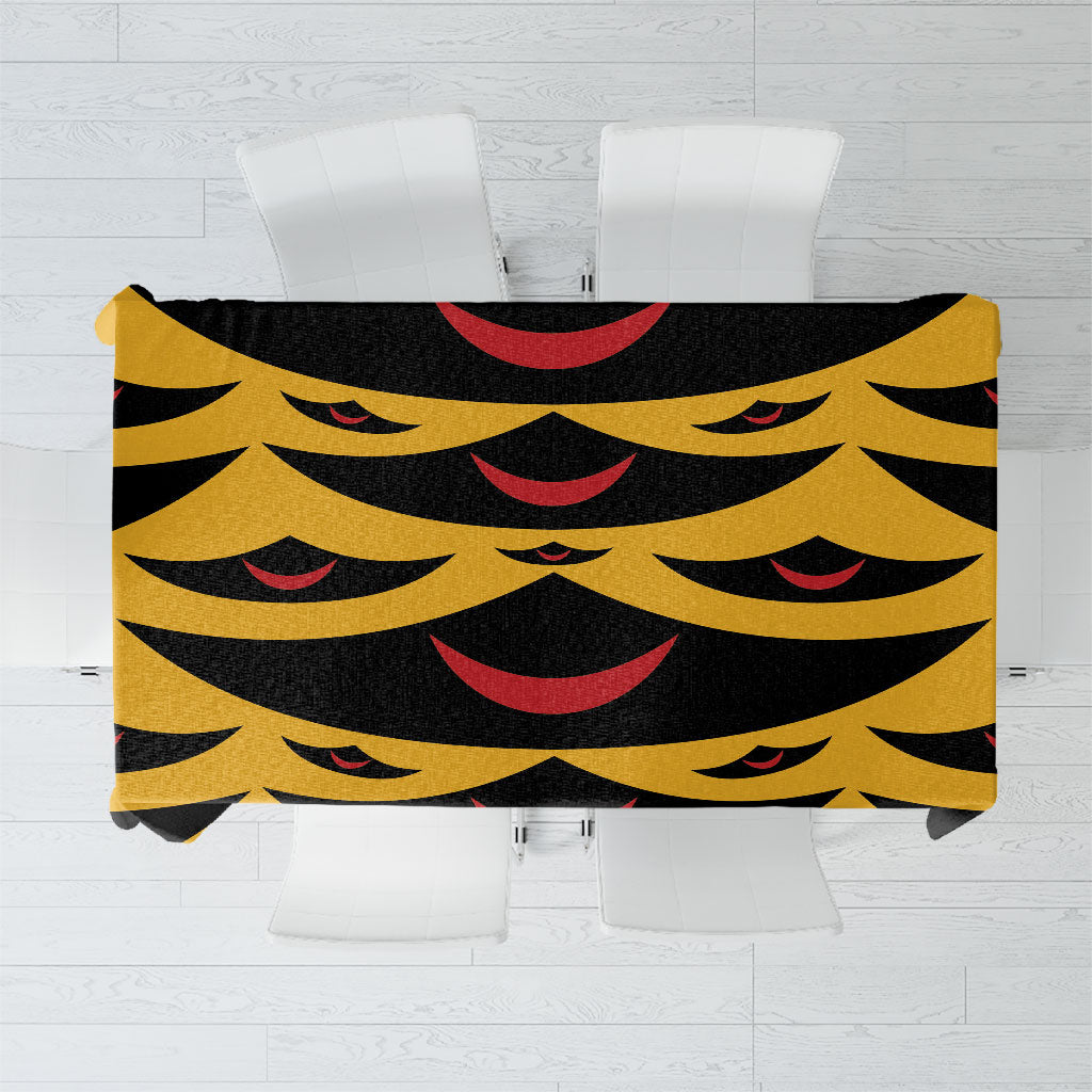 Hawaii Ahu Ula Inspired Tablecloth Yellow Version LT05 Yellow - Polynesian Pride