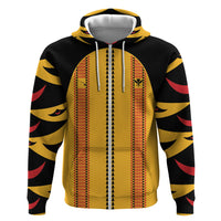 Hawaii Ahu Ula Inspired Zip Hoodie Yellow Version LT05 Zip Hoodie Yellow - Polynesian Pride