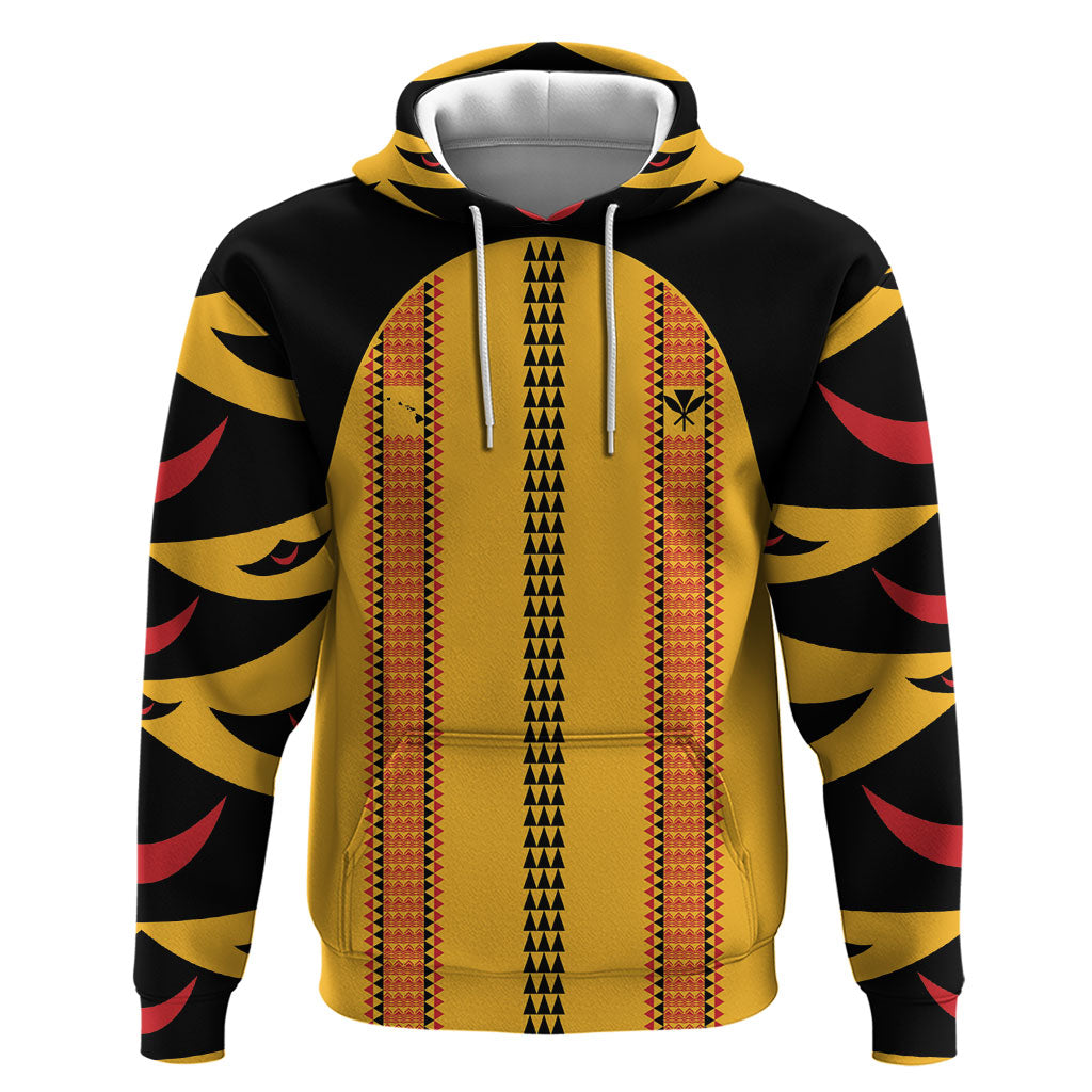 Hawaii Ahu Ula Inspired Zip Hoodie Yellow Version LT05 Pullover Hoodie Yellow - Polynesian Pride