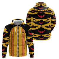 Hawaii Ahu Ula Inspired Zip Hoodie Yellow Version LT05 - Polynesian Pride