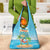 Aloha Hawaii Grocery Bag Funny Macaw Parrot Tropical Vibe