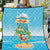 Aloha Hawaii Quilt Funny Macaw Parrot Tropical Vibe