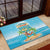 Aloha Hawaii Rubber Doormat Funny Macaw Parrot Tropical Vibe