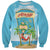 Aloha Hawaii Sweatshirt Funny Macaw Parrot Tropical Vibe