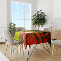 Hawaii State Motto Tablecloth Hawaiian Tribal Reggae Hammerhead Shark LT05 - Polynesian Pride