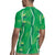 Hawaii Maile Lei Rugby Jersey With Green Monstera Pattern