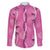 Hawaii Maile Lei Family Matching Tank Maxi Dress and Hawaiian Shirt With Pink Monstera Pattern