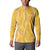 Hawaii Maile Lei Button Sweatshirt With Yellow Monstera Pattern