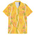 Hawaii Maile Lei Family Matching Tank Maxi Dress and Hawaiian Shirt With Yellow Monstera Pattern