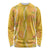 Hawaii Maile Lei Long Sleeve Shirt With Yellow Monstera Pattern