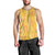 Hawaii Maile Lei Men Tank Top With Yellow Monstera Pattern