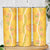 Hawaii Maile Lei Skinny Tumbler With Yellow Monstera Pattern