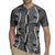 Hawaii Maile Lei Rugby Jersey With Gray Monstera Pattern