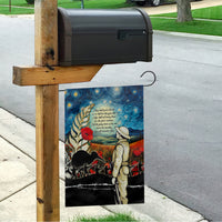 Kei Wareware Tatou New Zealand ANZAC Day Garden Flag Starry Night Inspo Style