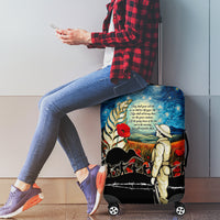 Kei Wareware Tatou New Zealand ANZAC Day Luggage Cover Starry Night Inspo Style