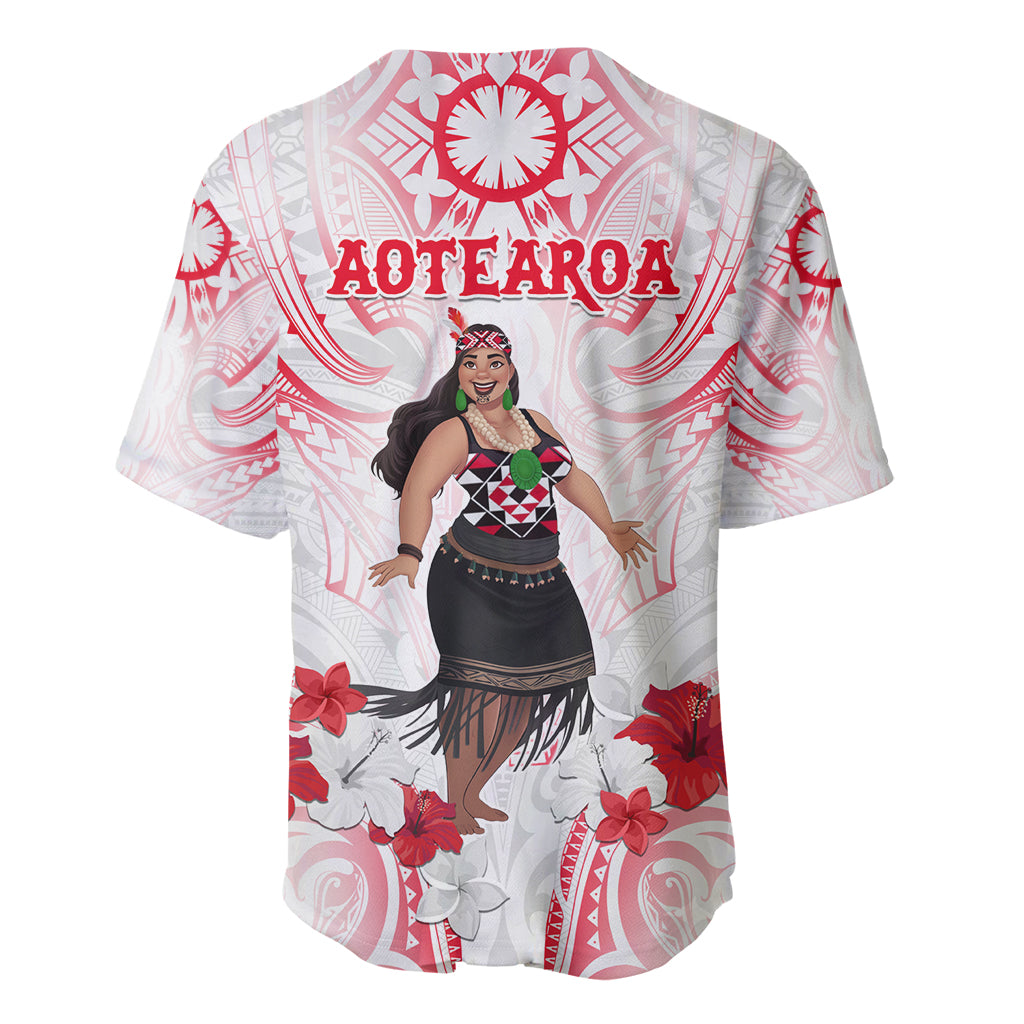 New Zealand Women's Day Baseball Jersey Maori Wahine Polynesian Pattern LT05 - Polynesian Pride