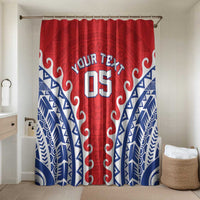 Custom Tuamotu Archipelago Bathroom Set Polynesian Tribal Tattoo