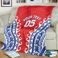 Custom Tuamotu Archipelago Blanket Polynesian Tribal Tattoo