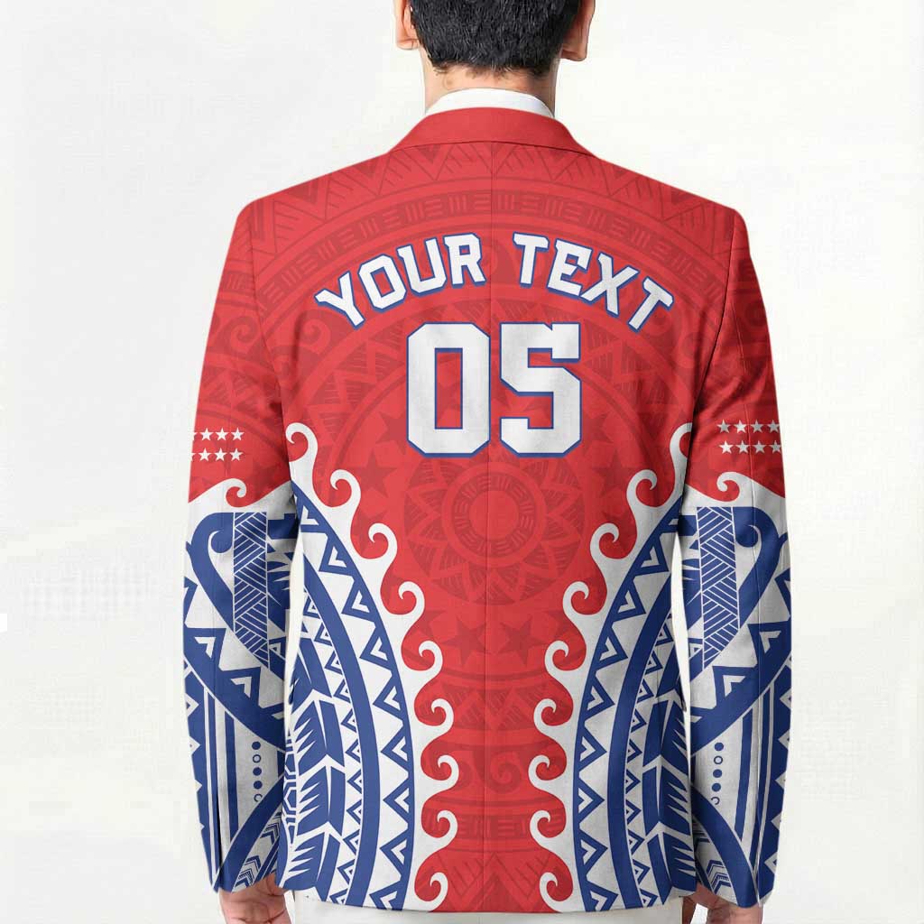 Custom Tuamotu Archipelago Blazer Polynesian Tribal Tattoo