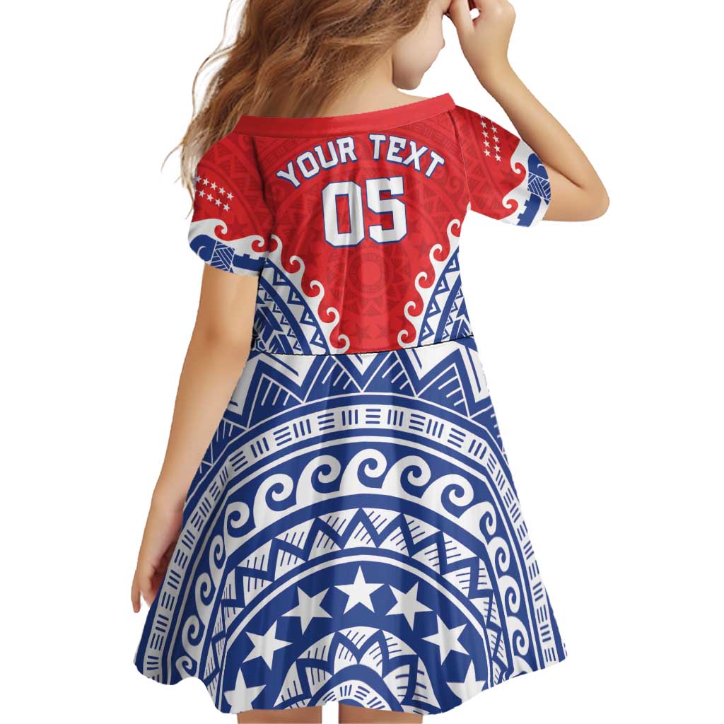 Custom Tuamotu Archipelago Family Matching Puletasi and Hawaiian Shirt Polynesian Tribal Tattoo LT05 - Polynesian Pride