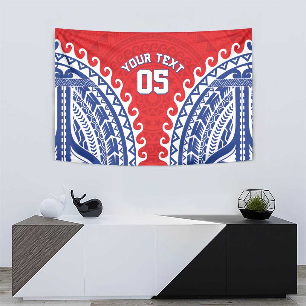 Custom Tuamotu Archipelago Tapestry Polynesian Tribal Tattoo