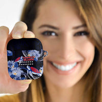 Tuamotu Islands AirPods Case Polynesian Pattern With Turtle