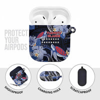 Tuamotu Islands AirPods Case Polynesian Pattern With Turtle
