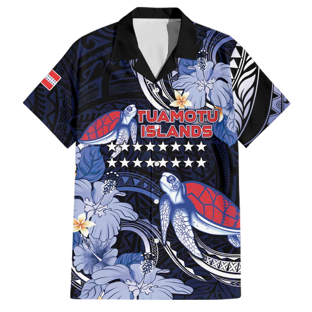 Tuamotu Islands Family Matching Long Sleeve Bodycon Dress and Hawaiian Shirt Polynesian Pattern With Turtle