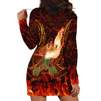 Samoa Siva Afi Festival Hoodie Dress Fire Knife Dancing LT05 - Polynesian Pride