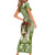 New Zealand Maori Fairy Patupaiarehe Short Sleeve Bodycon Dress Polynesian Style LT05 - Polynesian Pride