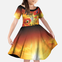 ANZAC Day Red Poppy Family Matching Off Shoulder Maxi Dress and Hawaiian Shirt Honoring The ANZAC Spirit