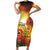 ANZAC Day Red Poppy Family Matching Short Sleeve Bodycon Dress and Hawaiian Shirt Honoring The ANZAC Spirit