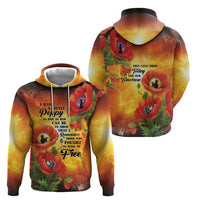 ANZAC Day Red Poppy Hoodie Honoring The ANZAC Spirit