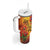 ANZAC Day Red Poppy Tumbler With Handle Honoring The ANZAC Spirit