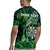 Personalised New Zealand Darts Rugby Jersey Maori Koru Dartboard Green Flame