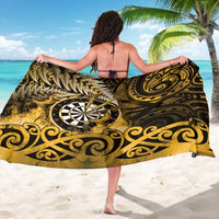 New Zealand Darts Sarong Maori Koru Dartboard Gold Flame
